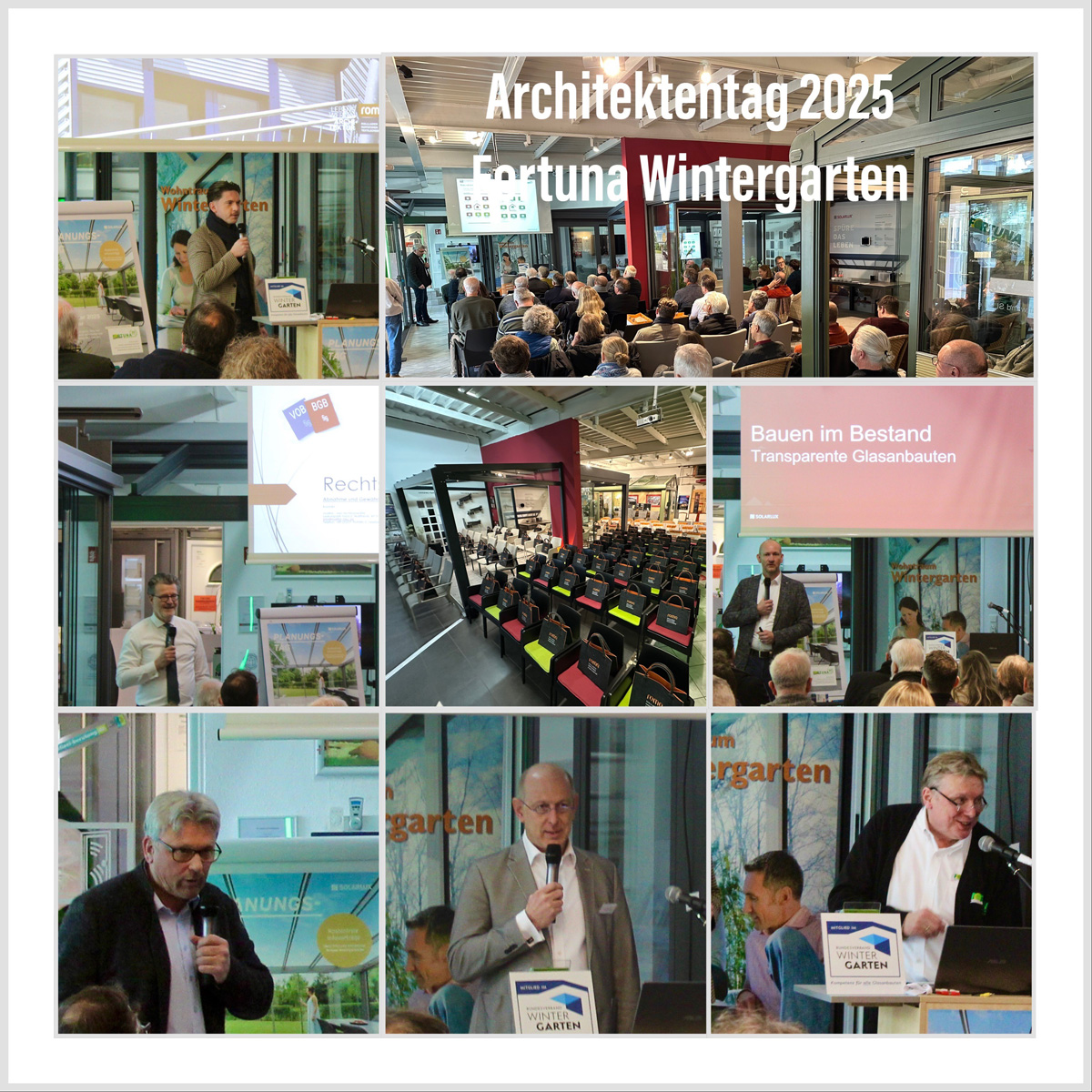 Sonderinformationstag und erster Architektentag bei Fortuna Wintergarten 2025